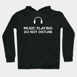 Music Playing Hoodie